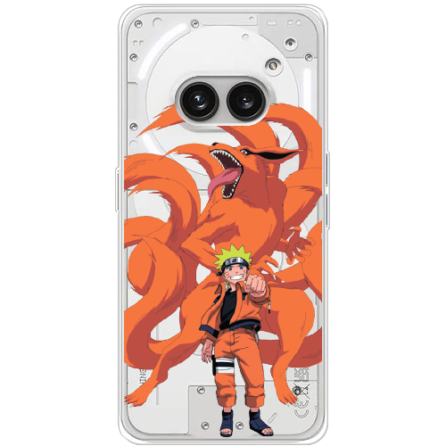 Чехол BoxFace Nothing Phone (2a) Naruto and Kurama