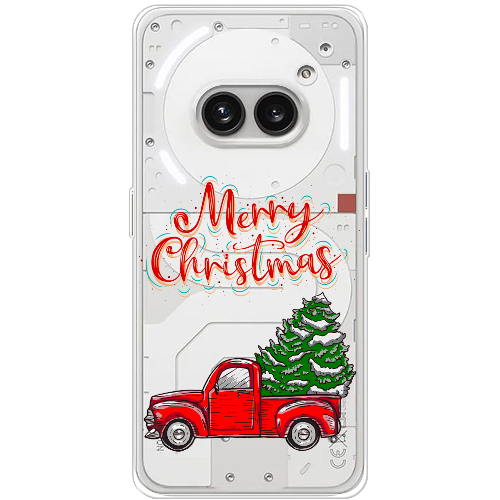 Чехол BoxFace Nothing Phone (2a) Holiday Car Merry Christmas