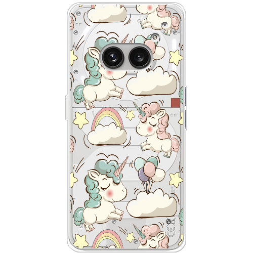 Чехол BoxFace Nothing Phone (2a) Unicorns