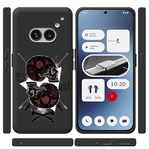 Чехол BoxFace Nothing Phone (2a) Pitch black