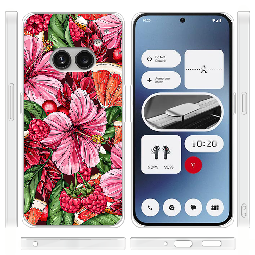 Чехол BoxFace Nothing Phone (2a) Tropical Flowers