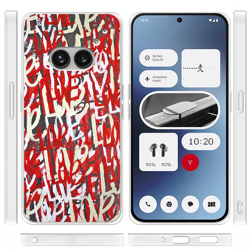 Чехол BoxFace Nothing Phone (2a) Love Graffiti