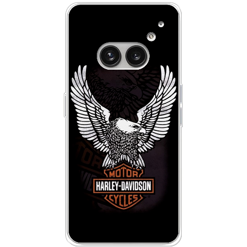 Чехол BoxFace Nothing Phone (2a) Harley Davidson and eagle