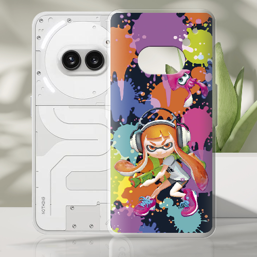 Чехол BoxFace Nothing Phone (2a) Splatoon Inklings