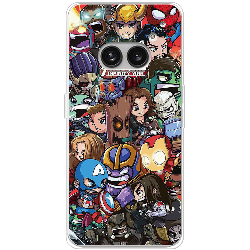 Чехол BoxFace Nothing Phone (2a) Avengers Infinity War