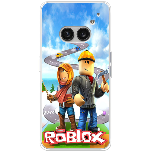 Чехол BoxFace Nothing Phone (2a) Roblox Білдерман