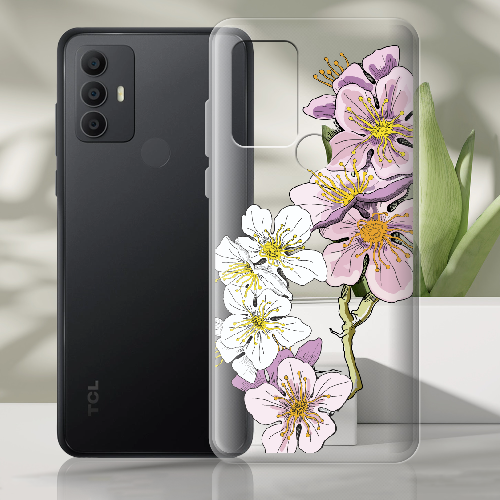 Чехол BoxFace TCL 306 Cherry Blossom