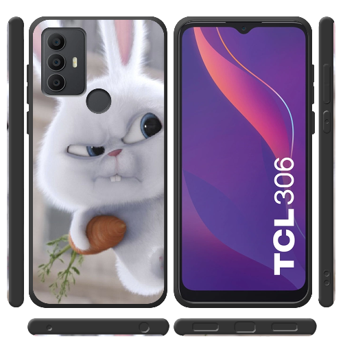 Чехол BoxFace TCL 306 Rabbit Snowball