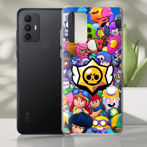 Чехол BoxFace TCL 306 Brawl Stars