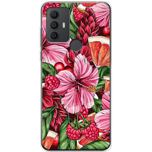 Чехол BoxFace TCL 306 Tropical Flowers