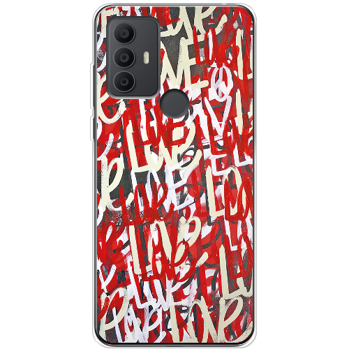 Чехол BoxFace TCL 306 Love Graffiti