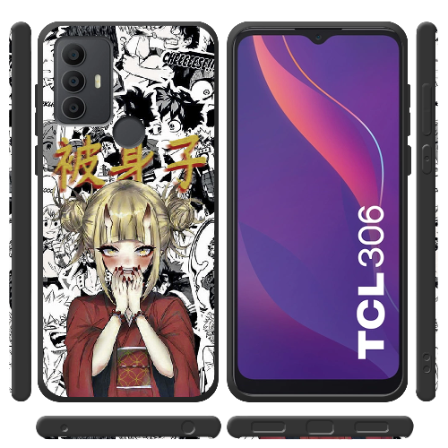 Чехол BoxFace TCL 306 Himiko Toga - My Hero Academia