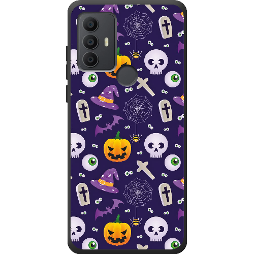 Чехол BoxFace TCL 306 Halloween Purple Mood