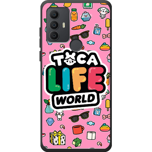 Чехол BoxFace TCL 306 Toca Boca Life World