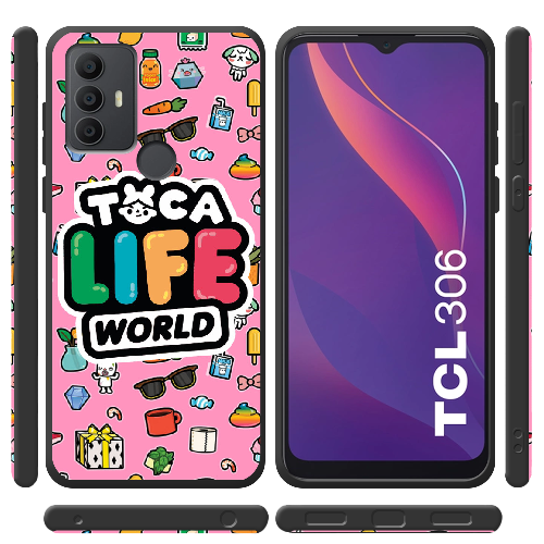 Чехол BoxFace TCL 306 Toca Boca Life World