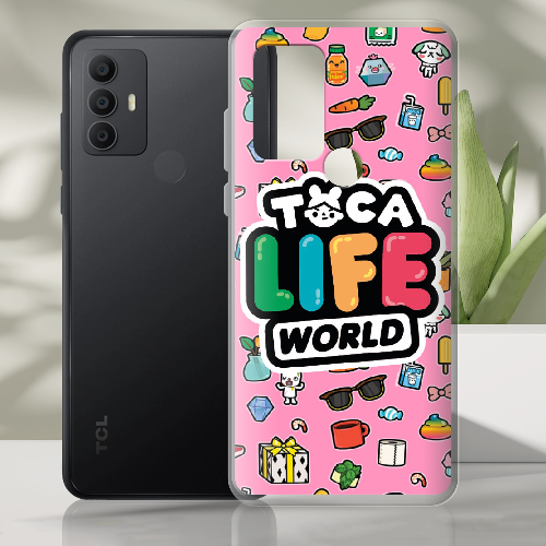 Чехол BoxFace TCL 306 Toca Boca Life World