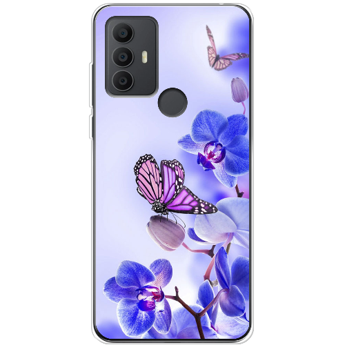 Чехол BoxFace TCL 306 Orchids and Butterflies