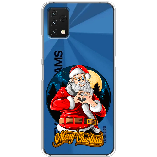 Чехол BoxFace Umidigi A11S Cool Santa and heart