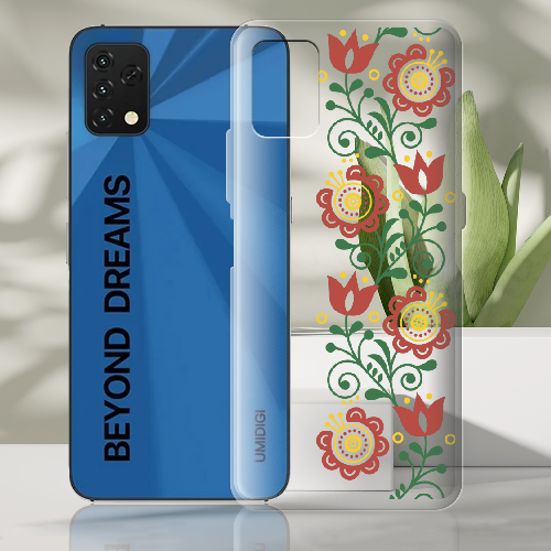 Чехол BoxFace Umidigi A11S Ethno Flower