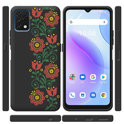 Чехол BoxFace Umidigi A11S Ethno Flower