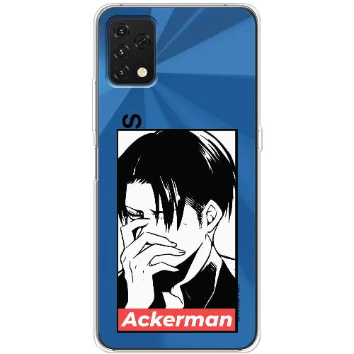 Чехол BoxFace Umidigi A11S Attack On Titan - Ackerman