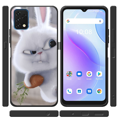 Чехол BoxFace Umidigi A11S Rabbit Snowball