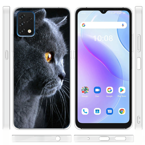 Чехол BoxFace Umidigi A11S English cat