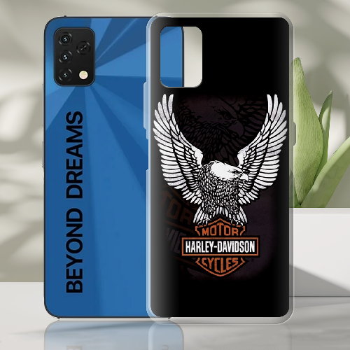 Чехол BoxFace Umidigi A11S Harley Davidson and eagle