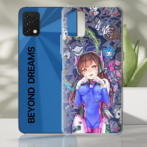 Чехол BoxFace Umidigi A11S Overwatch D.VA