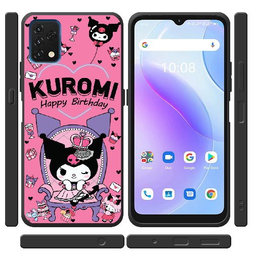 Чехол BoxFace Umidigi A11S День народження Kuromi