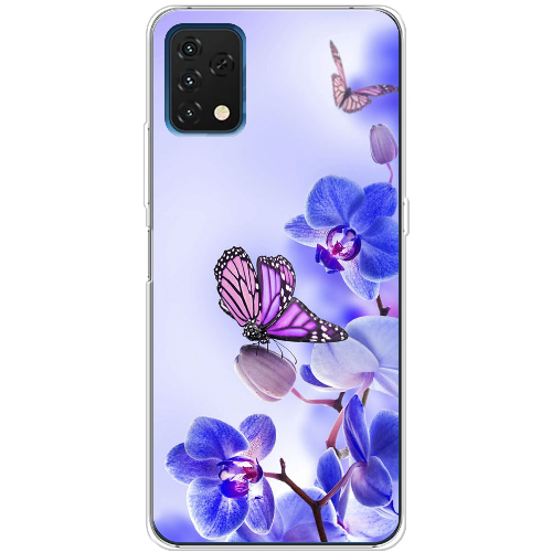 Чехол BoxFace Umidigi A11S Orchids and Butterflies