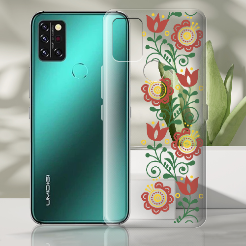 Чехол BoxFace Umidigi A9 Pro Ethno Flower