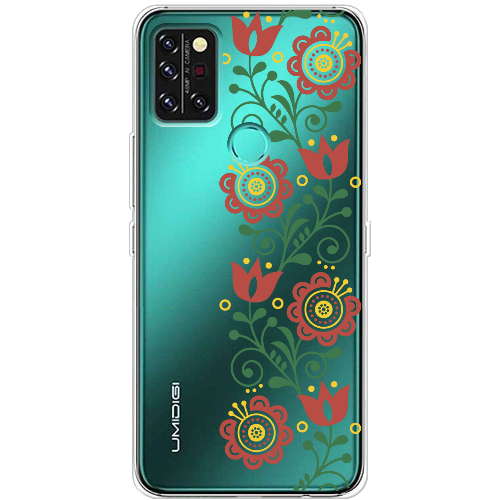 Чехол BoxFace Umidigi A9 Pro Ethno Flower