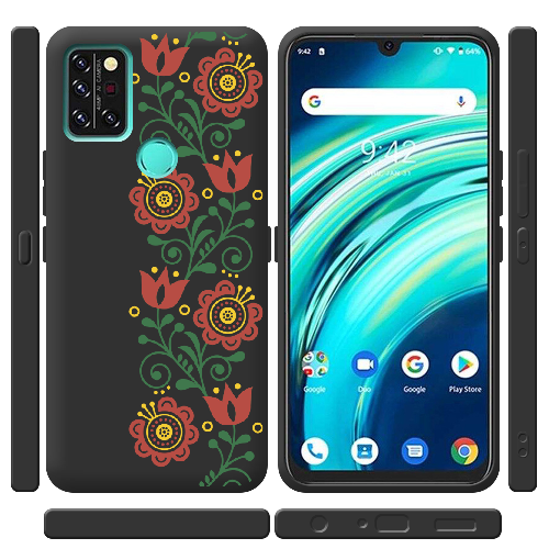 Чехол BoxFace Umidigi A9 Pro Ethno Flower