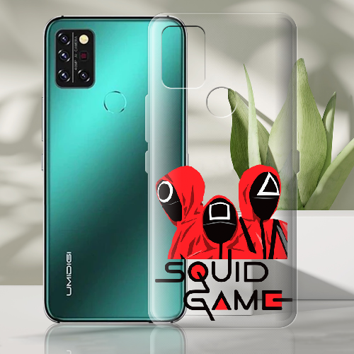 Чехол BoxFace Umidigi A9 Pro siquid game люди в красном