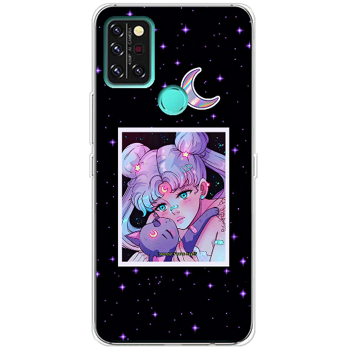 Чехол BoxFace Umidigi A9 Pro Sailor Moon night