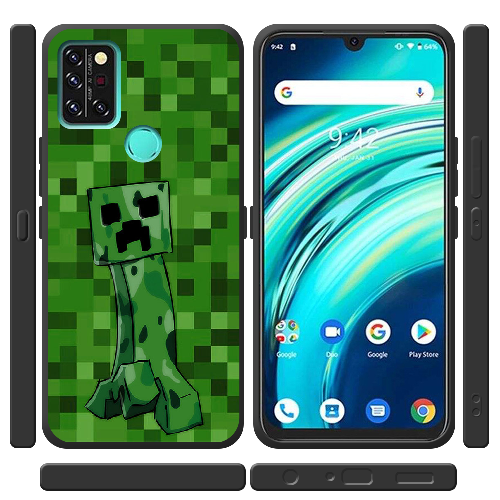 Чехол BoxFace Umidigi A9 Pro Minecraft Creeper