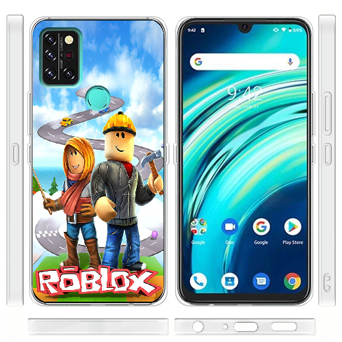 Чехол BoxFace Umidigi A9 Pro Roblox Білдерман