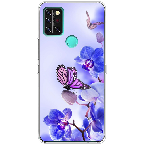 Чехол BoxFace Umidigi A9 Pro Orchids and Butterflies