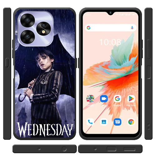 Чехол BoxFace Umidigi A15C Wednesday Addams