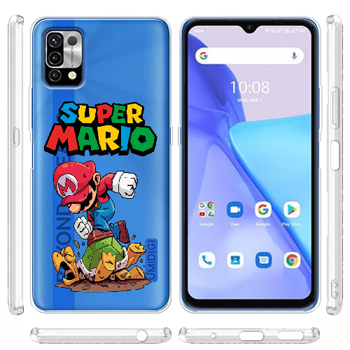 Чехол BoxFace Umidigi Power 5 Super Mario