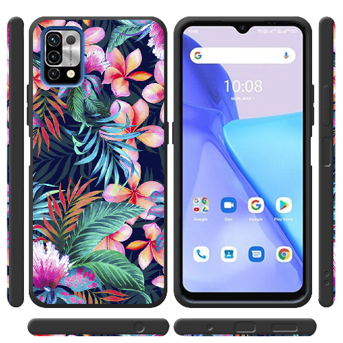 Чехол BoxFace Umidigi Power 5 flowers in the tropics