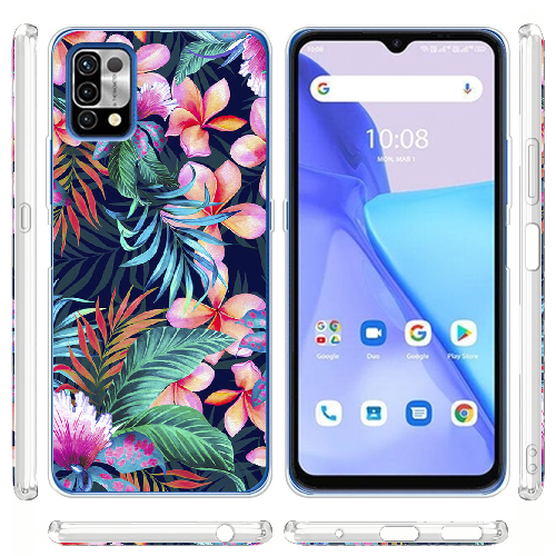 Чехол BoxFace Umidigi Power 5 flowers in the tropics