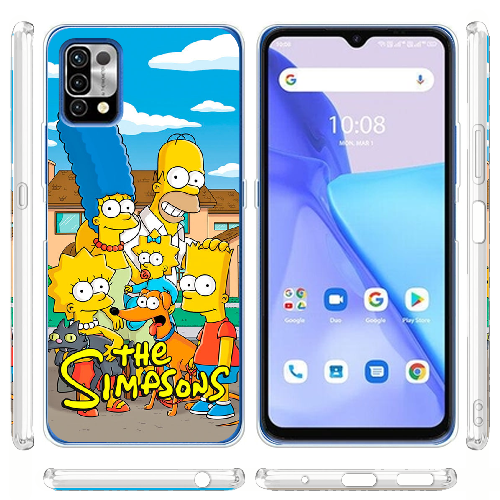 Чехол BoxFace Umidigi Power 5 the simpsons