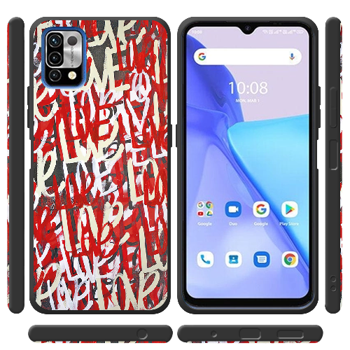 Чехол BoxFace Umidigi Power 5 Love Graffiti