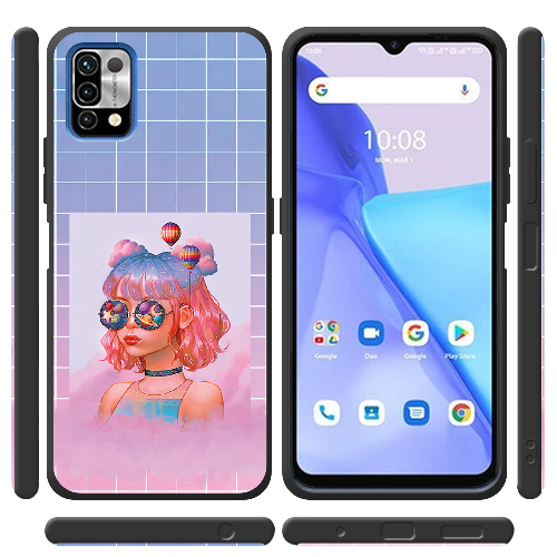 Чехол BoxFace Umidigi Power 5 Girl in the Clouds