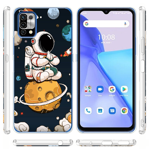 Чехол BoxFace Umidigi Power 5 Astronaut