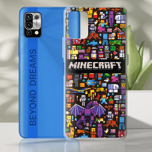 Чехол BoxFace Umidigi Power 5 Minecraft Mobbery