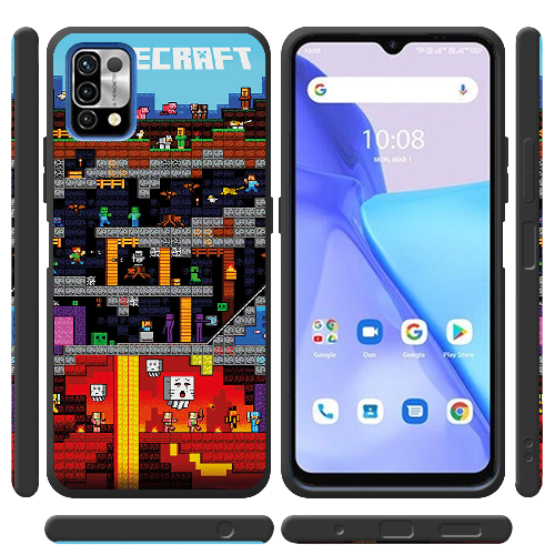 Чехол BoxFace Umidigi Power 5 Minecraft Lode Runner