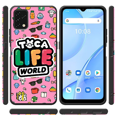 Чехол BoxFace Umidigi Power 5S Toca Boca Life World